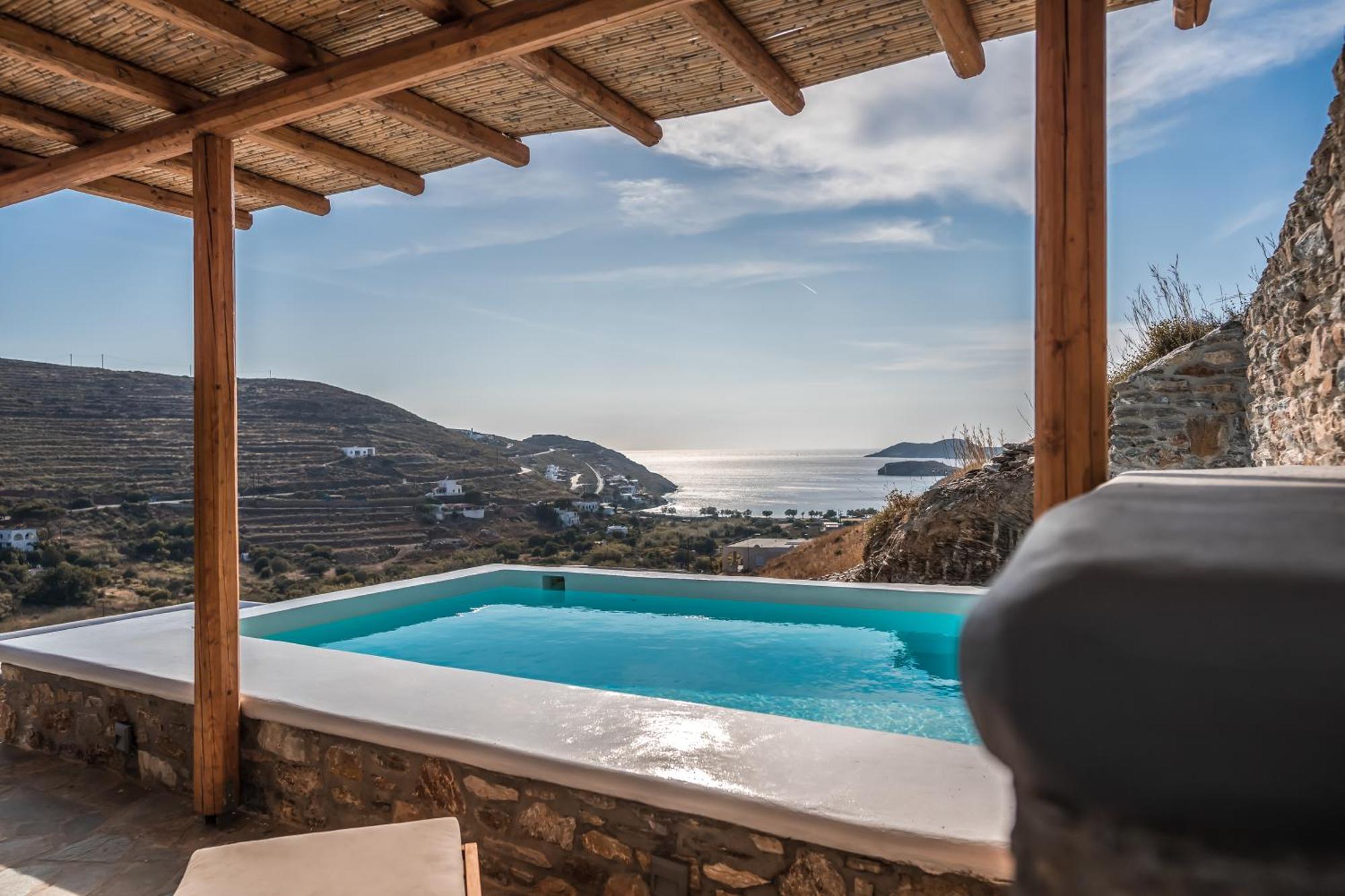 Epithea Suites Kythnos 5 Με Ιδιωτική Πισίνα エクステリア 写真