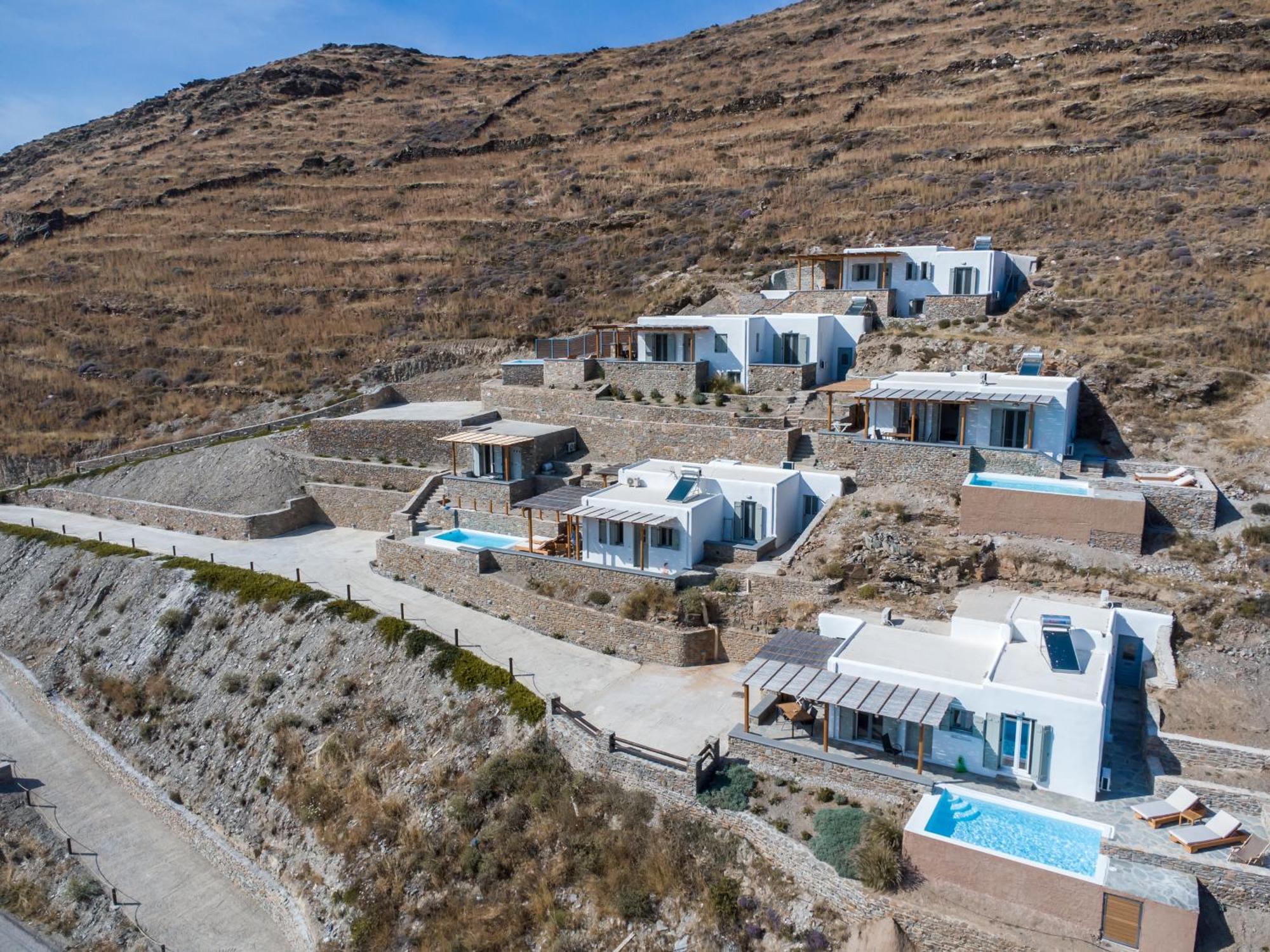 Epithea Suites Kythnos 5 Με Ιδιωτική Πισίνα エクステリア 写真