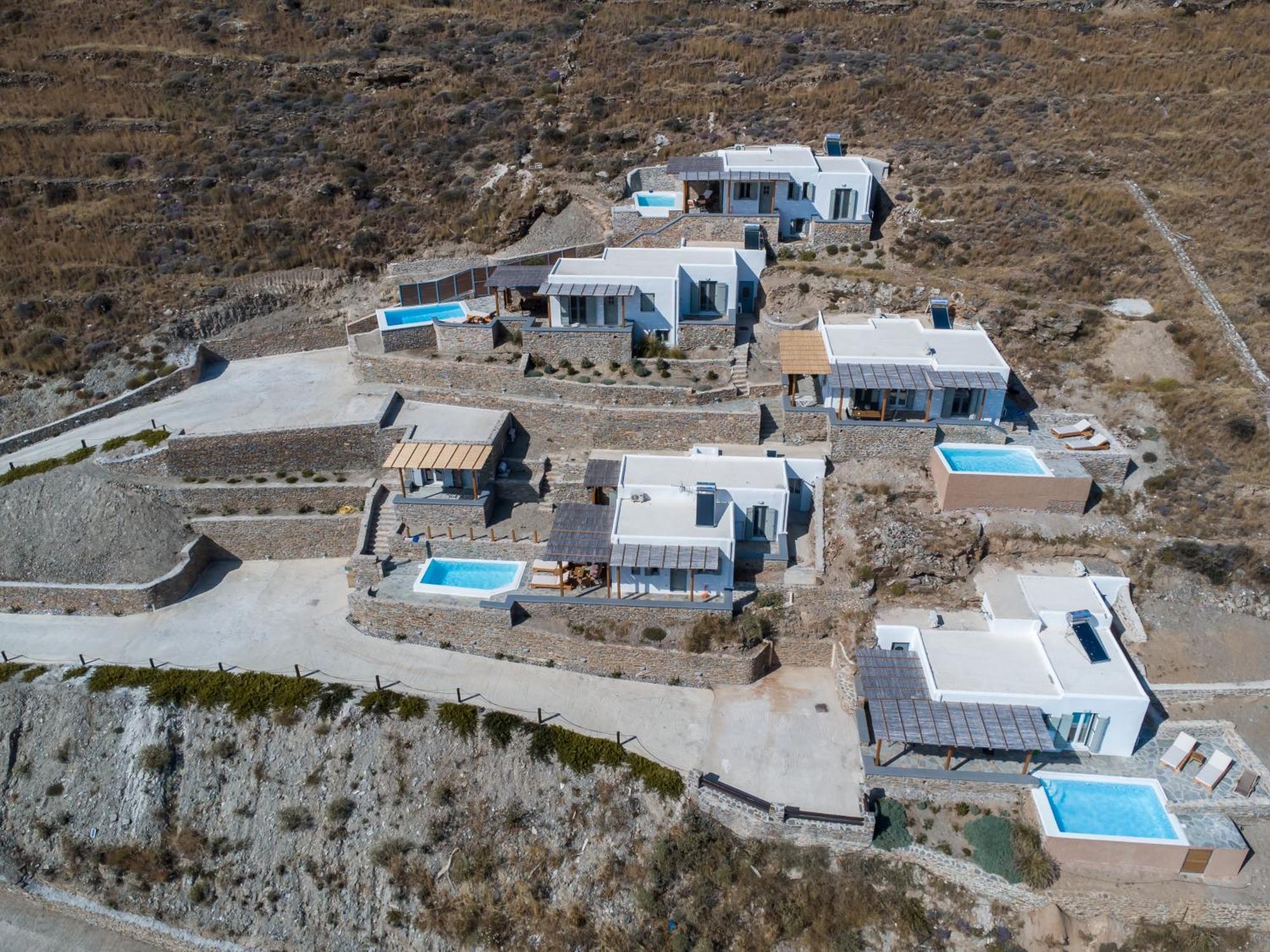 Epithea Suites Kythnos 5 Με Ιδιωτική Πισίνα エクステリア 写真